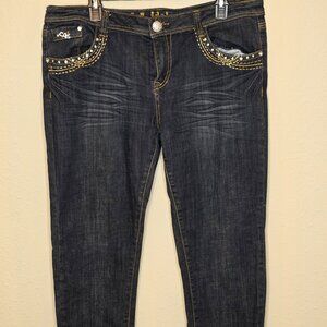 L.A. Idol Women's Straight Leg denim jeans, Size 15
